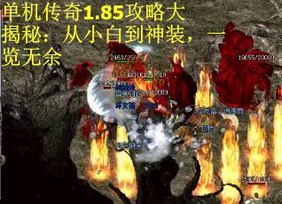 单机传奇1.85攻略大揭秘：从小白到神装，一览无余